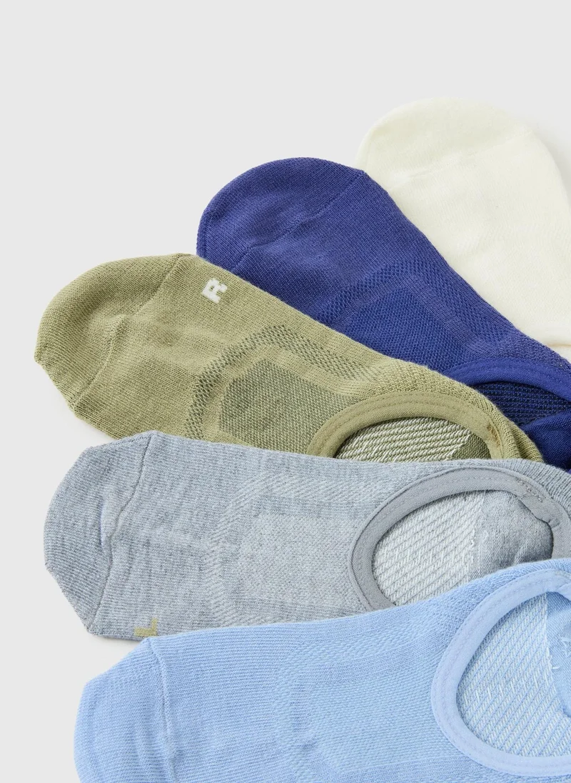 ماتلان Souluxe 5 Pack No Show Trainer Socks